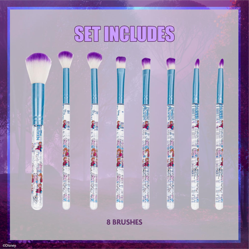 Brochas Townley Girl Frozen para colorete, acabado suave y natural.