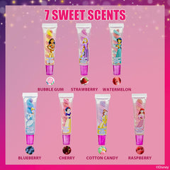Townley Girl Disney Princess brillos dos tonos chicle: brillo duradero para juegos.