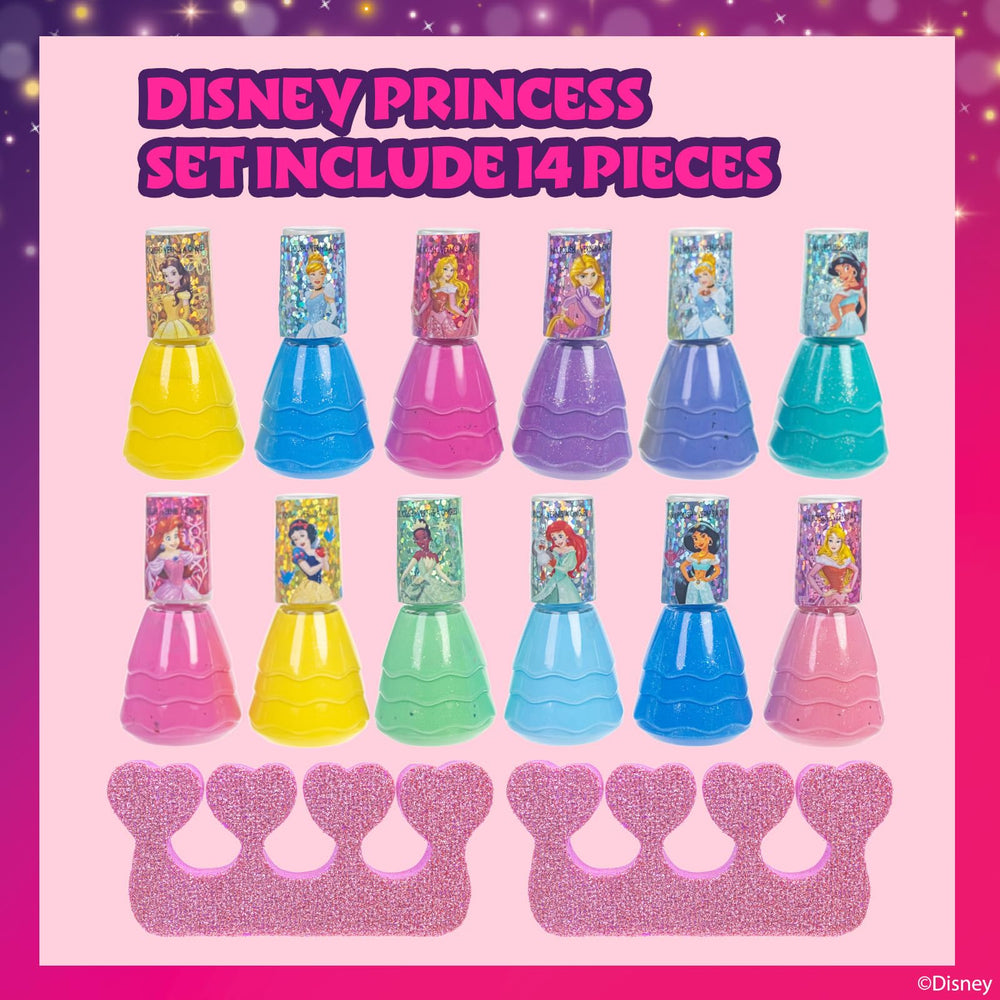 Townley Girl Disney Princess colores vibrantes para lucir un look divertido