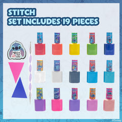 Townley Girl Disney Stitch: esmalte glitter para brillos llamativos