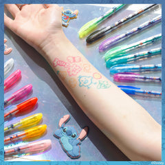 Paleta de colores brillantes Townley Girl Disney Stitch para arte y manualidades.
