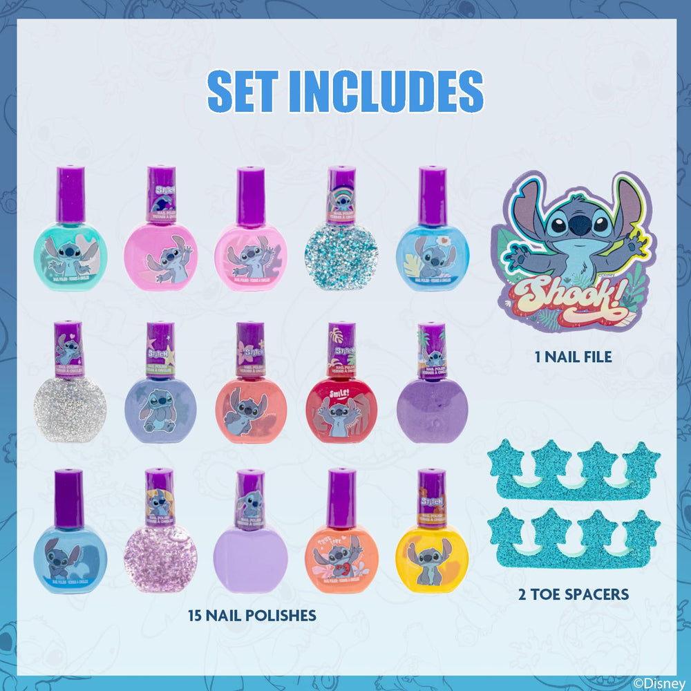 Townley Girl Stitch con 2 espaciadores de dedos para pedicura segura