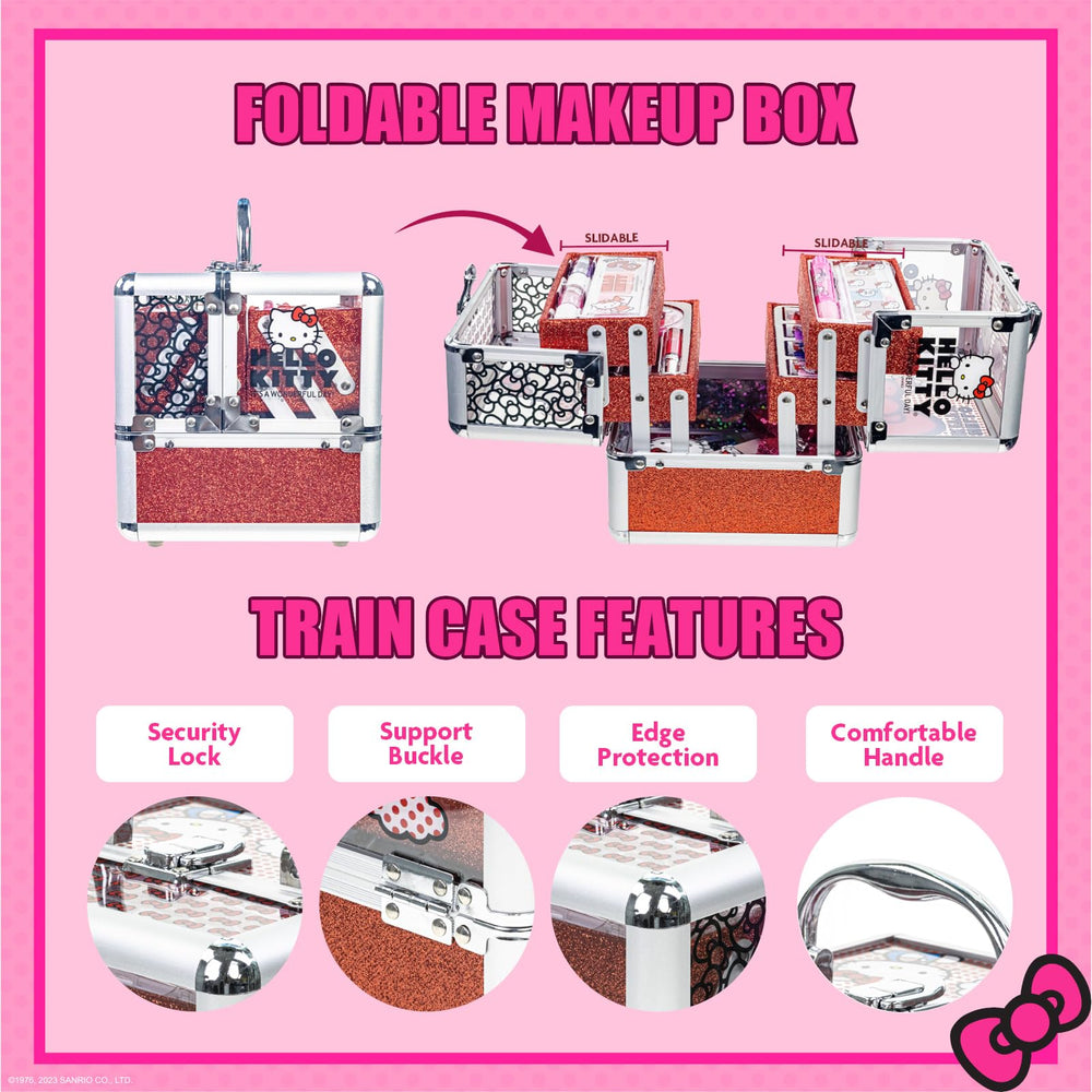 Townley Girl gloss coton-candy à 5 volets pour varier les styles.