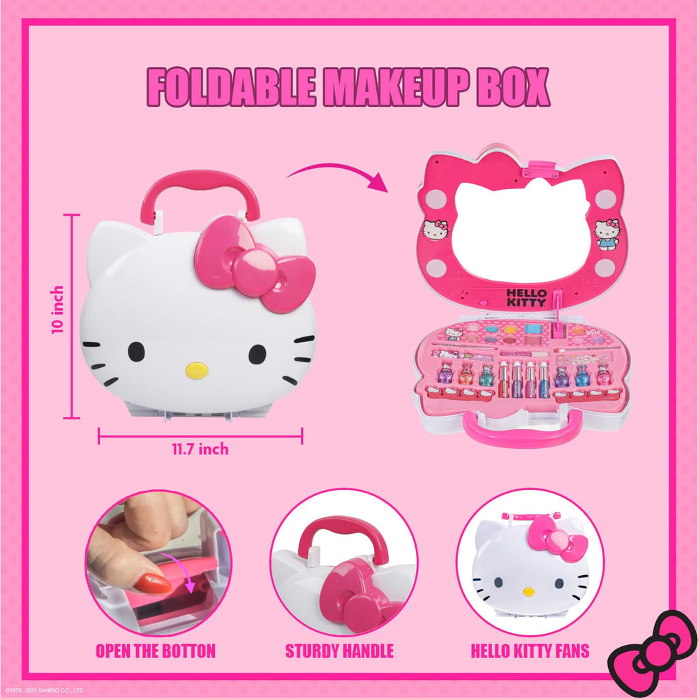 Brillos labiales Townley Girl Hello Kitty en rosa, azul y morado