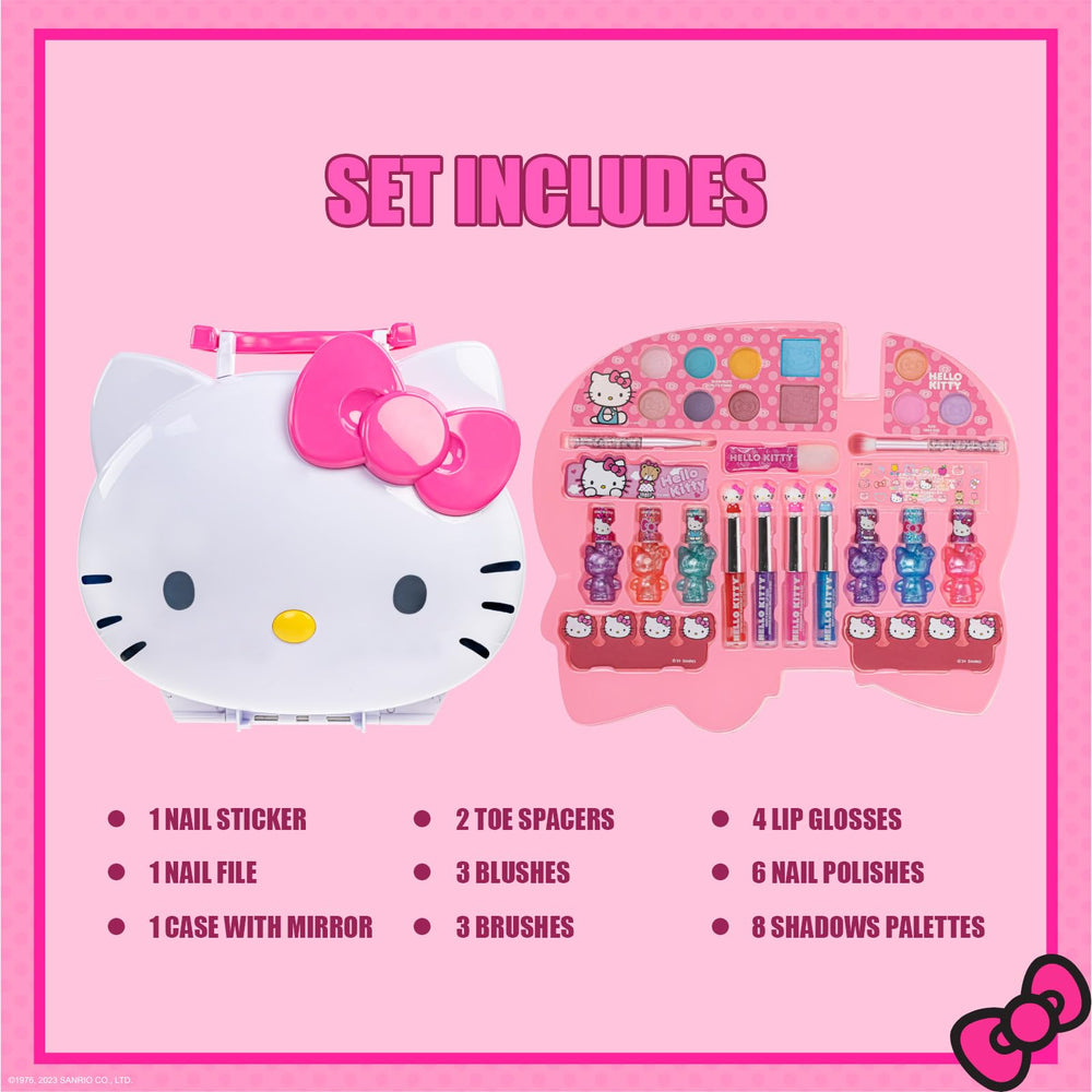 Esmaltes de Townley Girl Hello Kitty para uñas coloridos y fáciles de usar