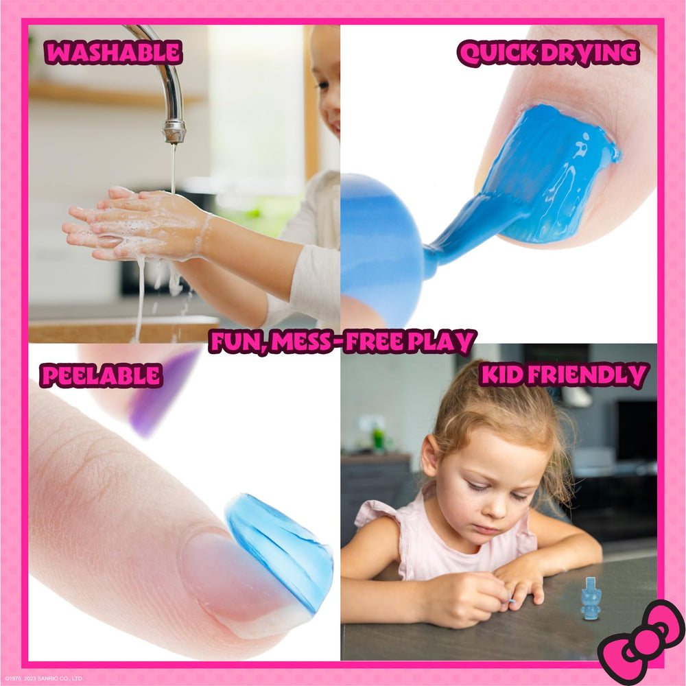 Juego de belleza para fiestas y spa en casa para niñas.