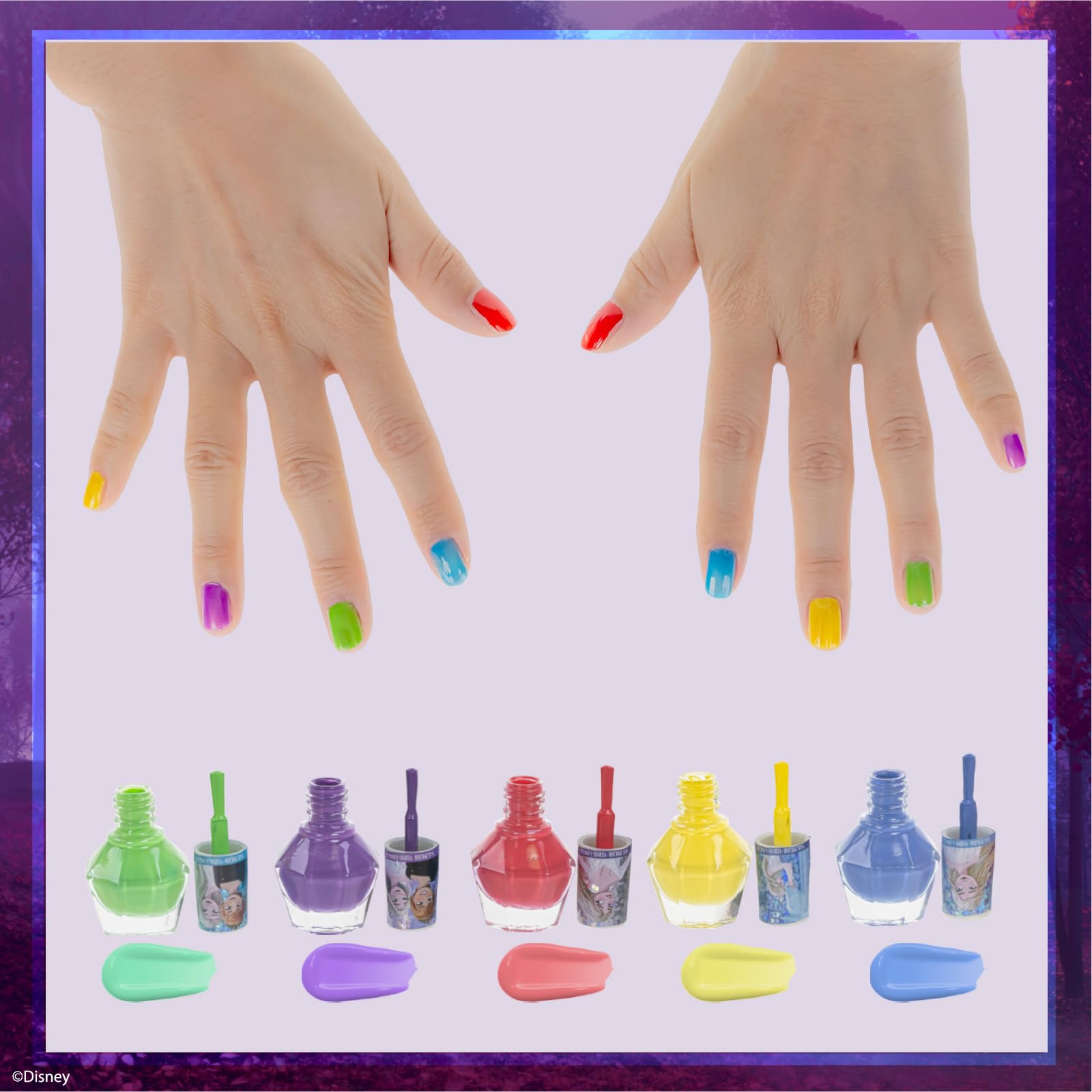 Townley Girl juego de spa en casa para niñas con maquillaje infantil.