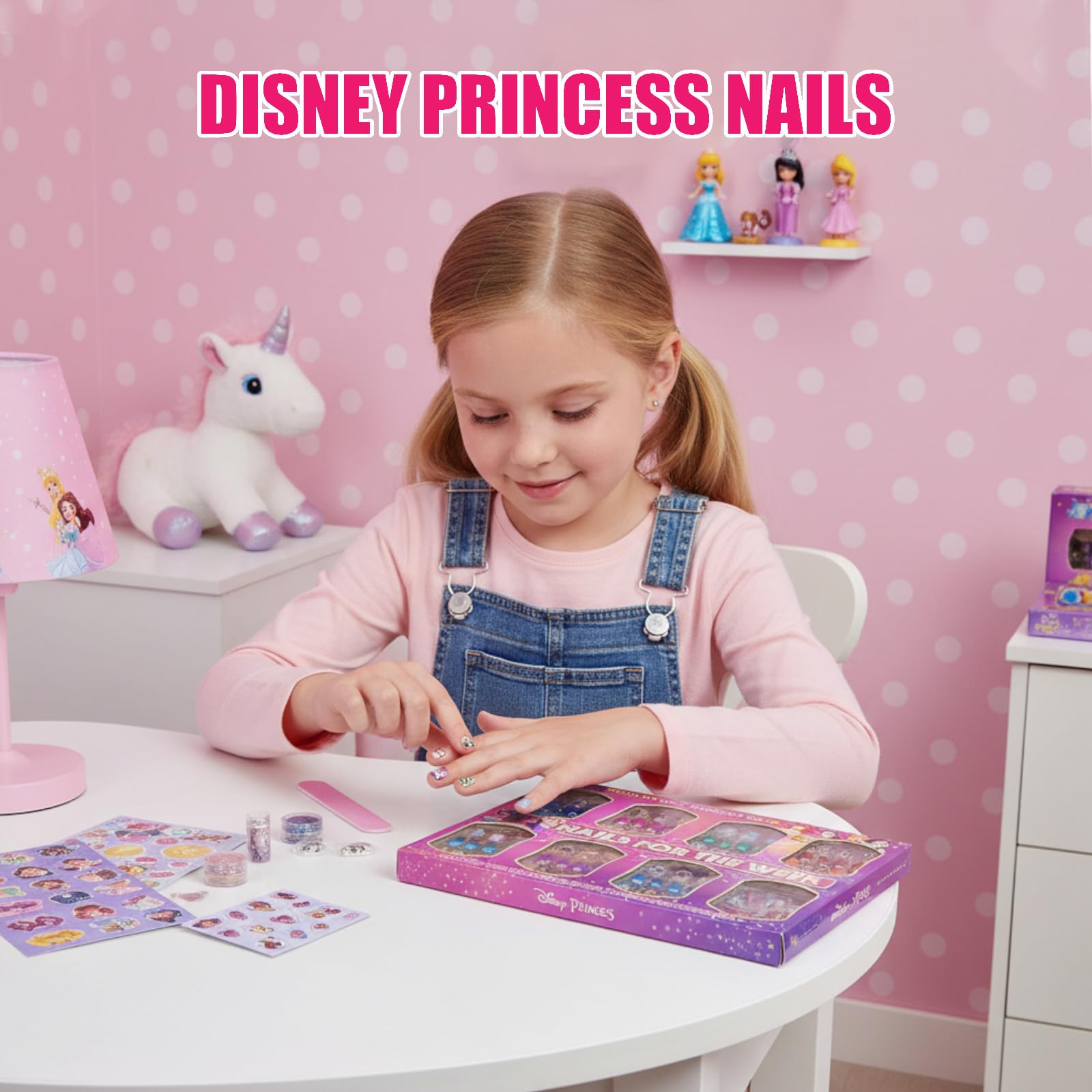 Townley Girl incluye dos limas para ajustar tamaño y forma