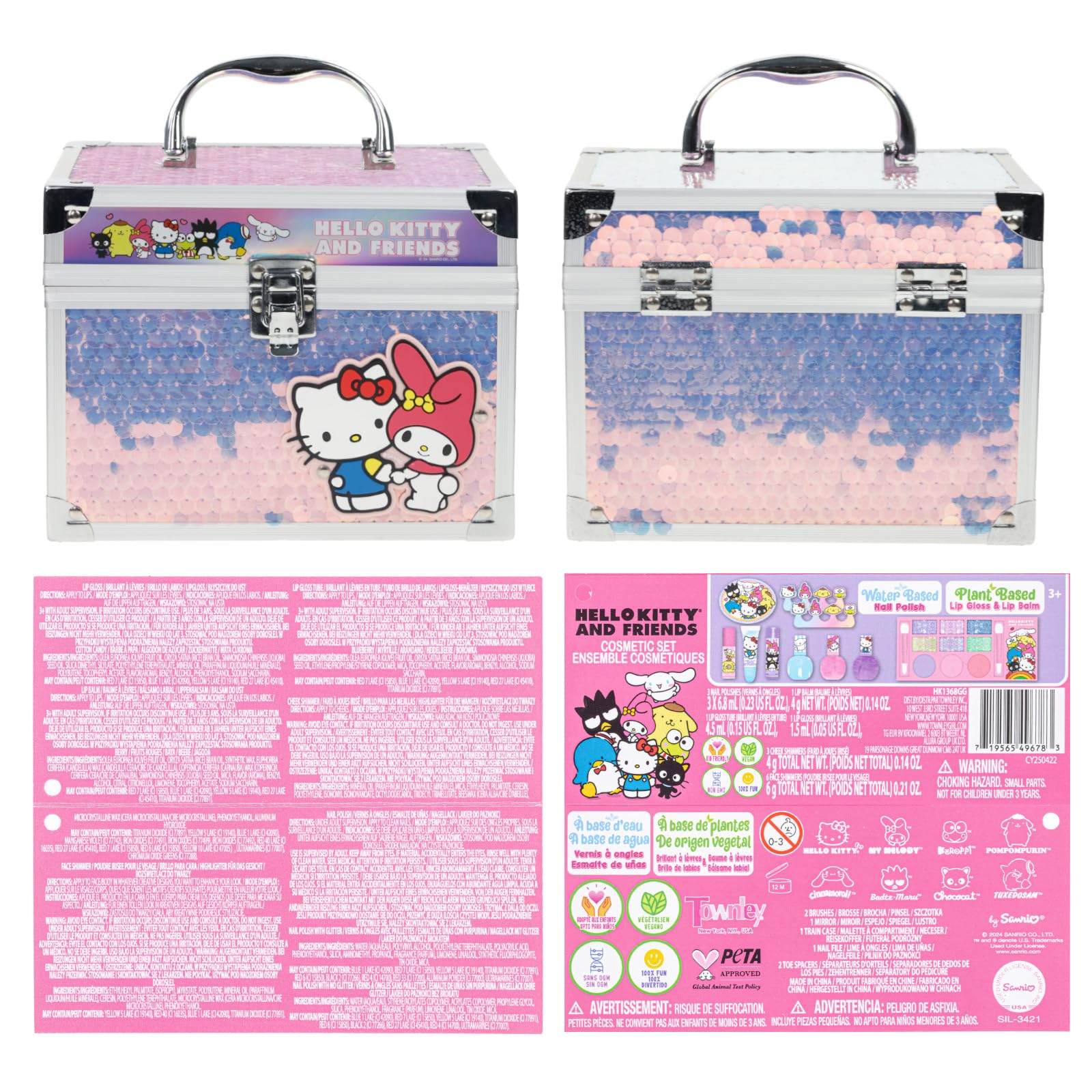 Townley Girl lima de uñas para un acabado suave