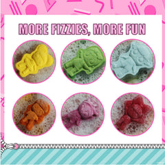 Bomba de baño Queen Bee: burbujas y color para la hora del baño.