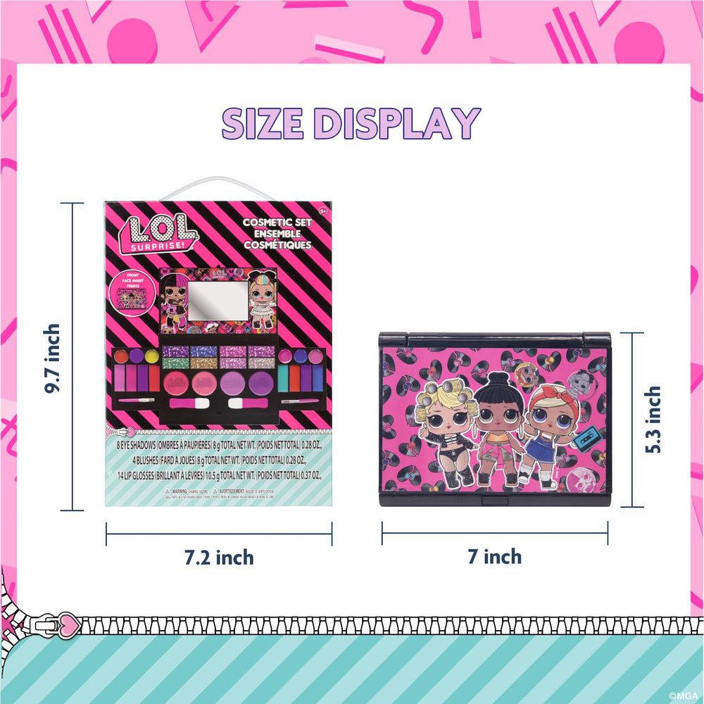 Townley Girl L.O.L. Surprise: set de maquillaje para juego de roles