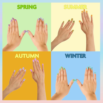 Townley Girl material de alta calidad cuida las uñas naturales