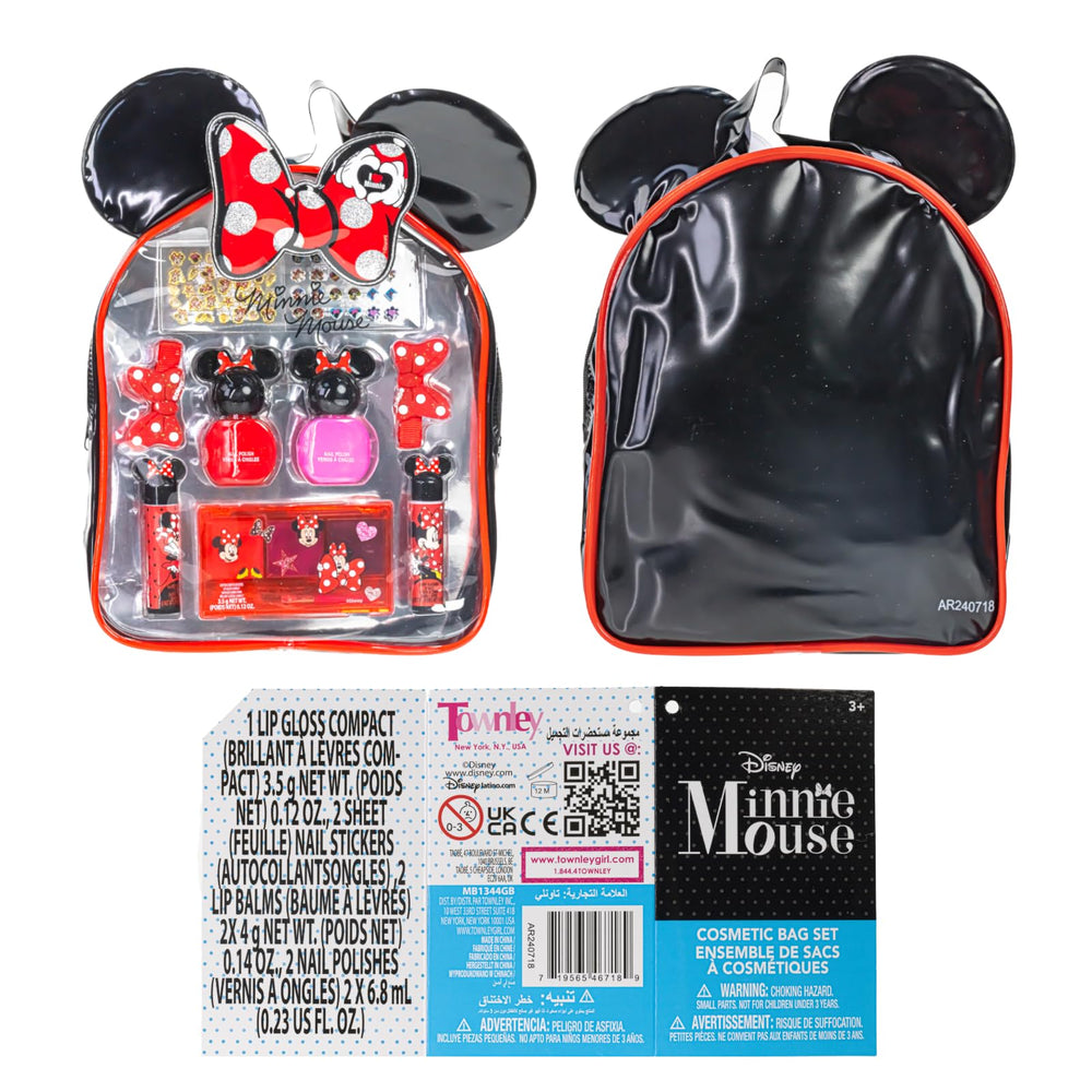 Townley Girl Minnie Mouse pinza cabello lazo brillante para peinado