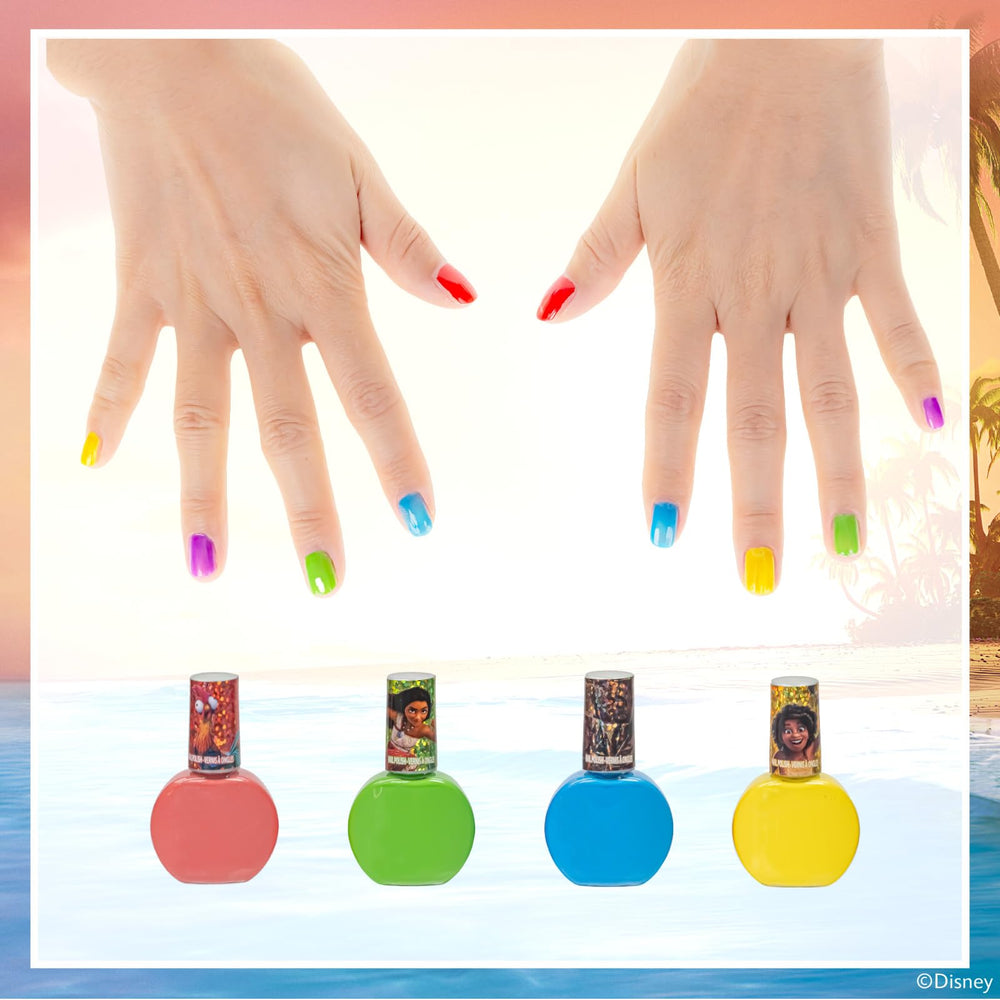 Townley Girl Moana 2: tono rosa con glitter para manicuras divertidas.