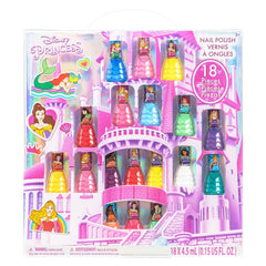 Townley Girl Princesas de Disney, set de esmaltes con tema castillo, ideal para fiestas.