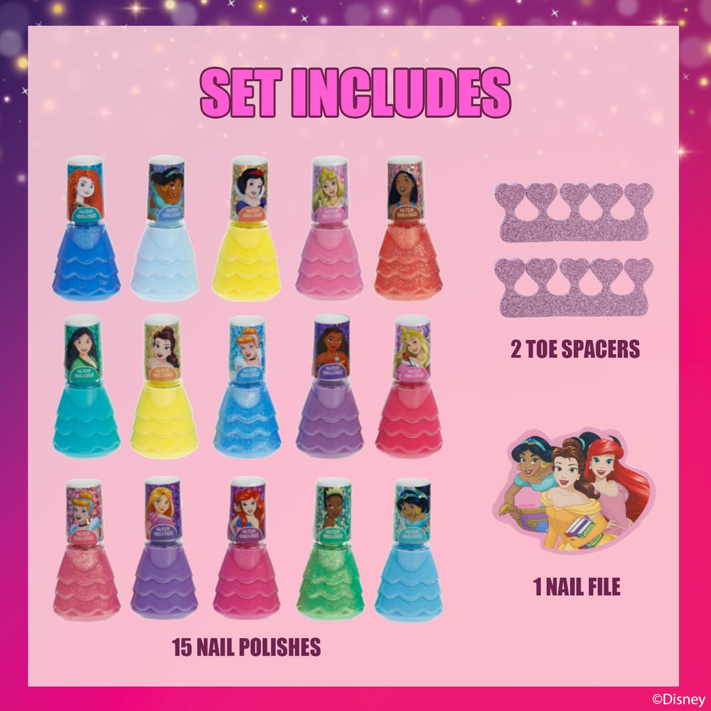Separadores de dedos Townley Girl, tres unidades para uñas parejas.