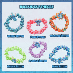 Townley Girl Stitch gomas para el pelo satinadas en colores brillantes
