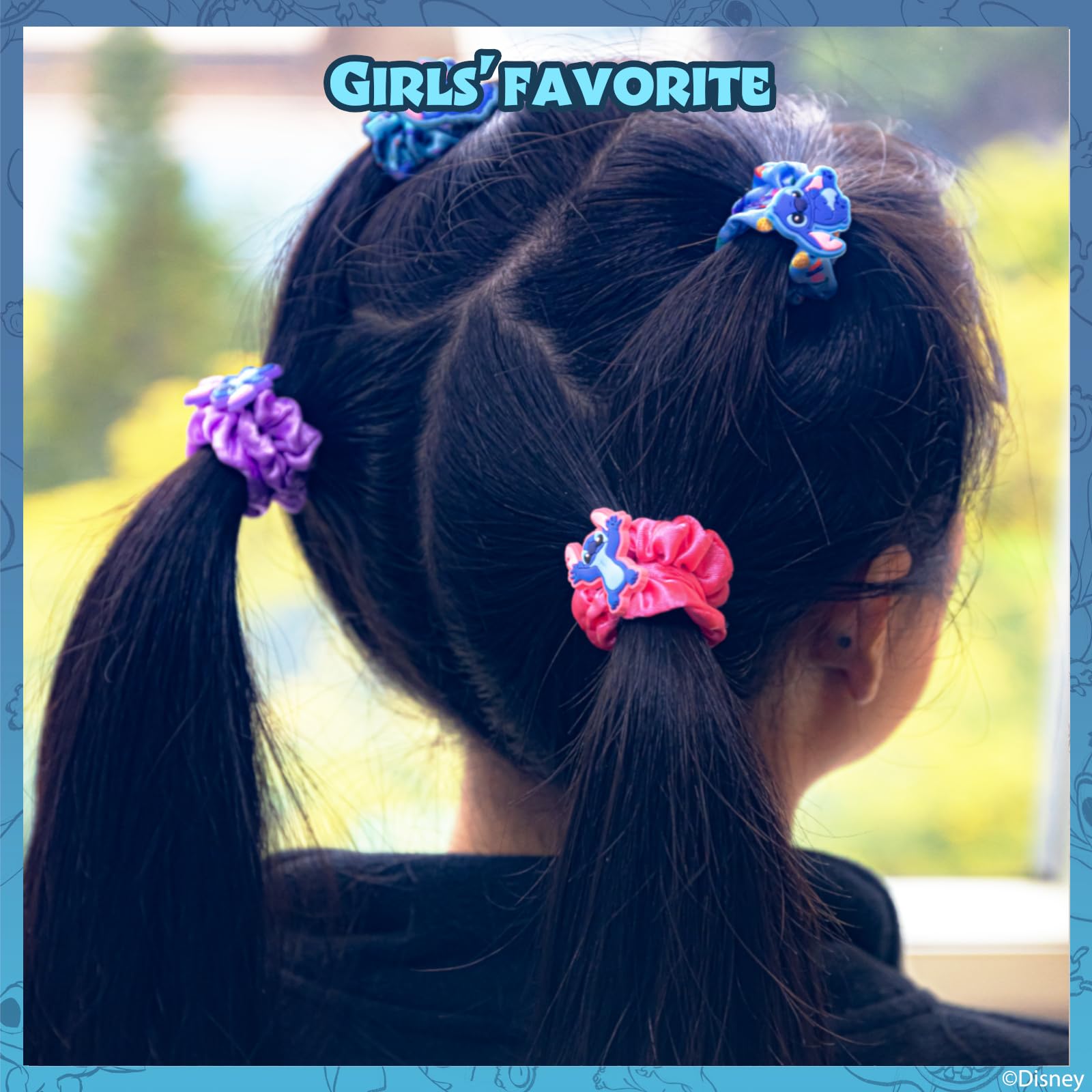 Townley Girl Stitch gomas para el pelo sin metales evitan tirones