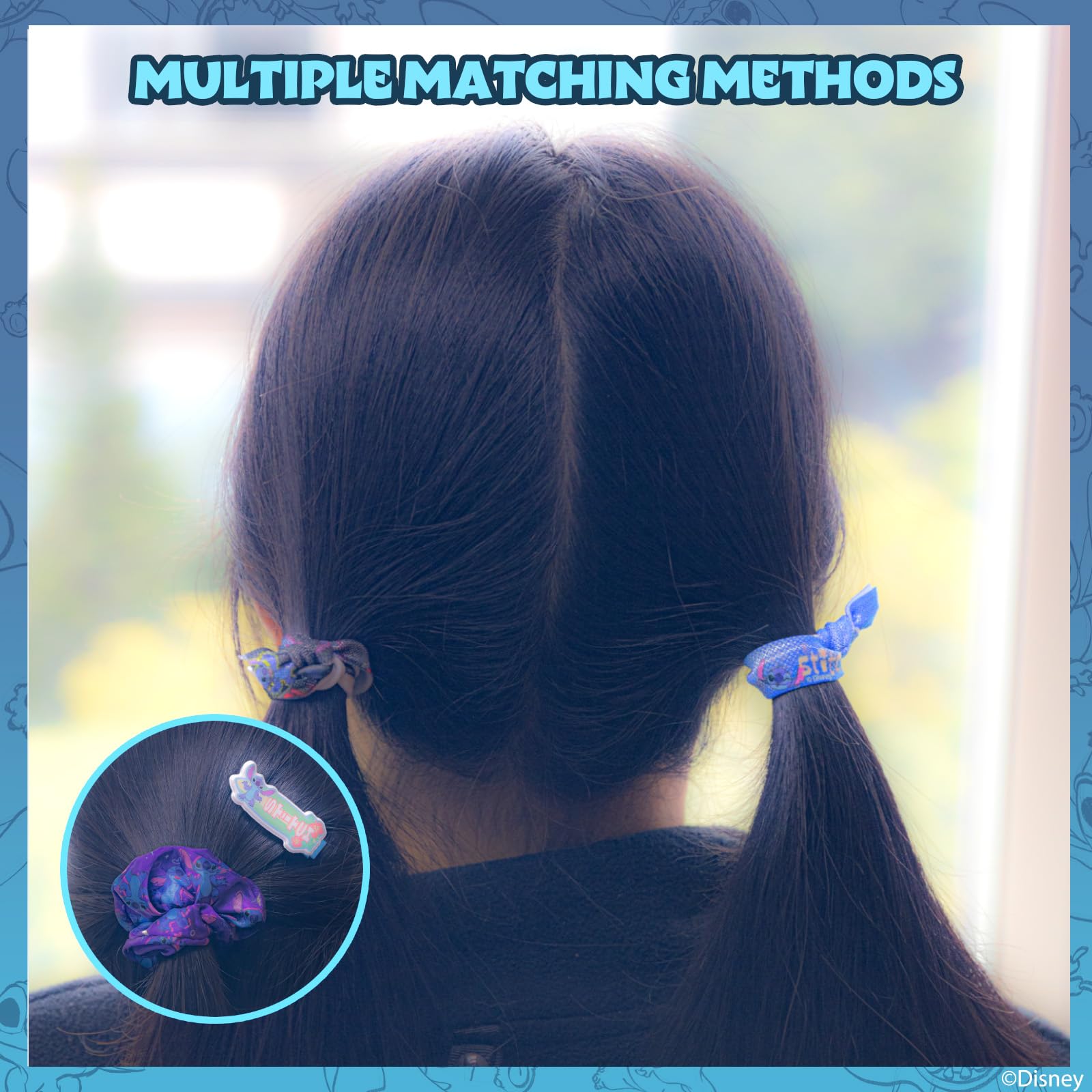 Townley Girl Stitch pinzas para cabello, diseño suave y seguro
