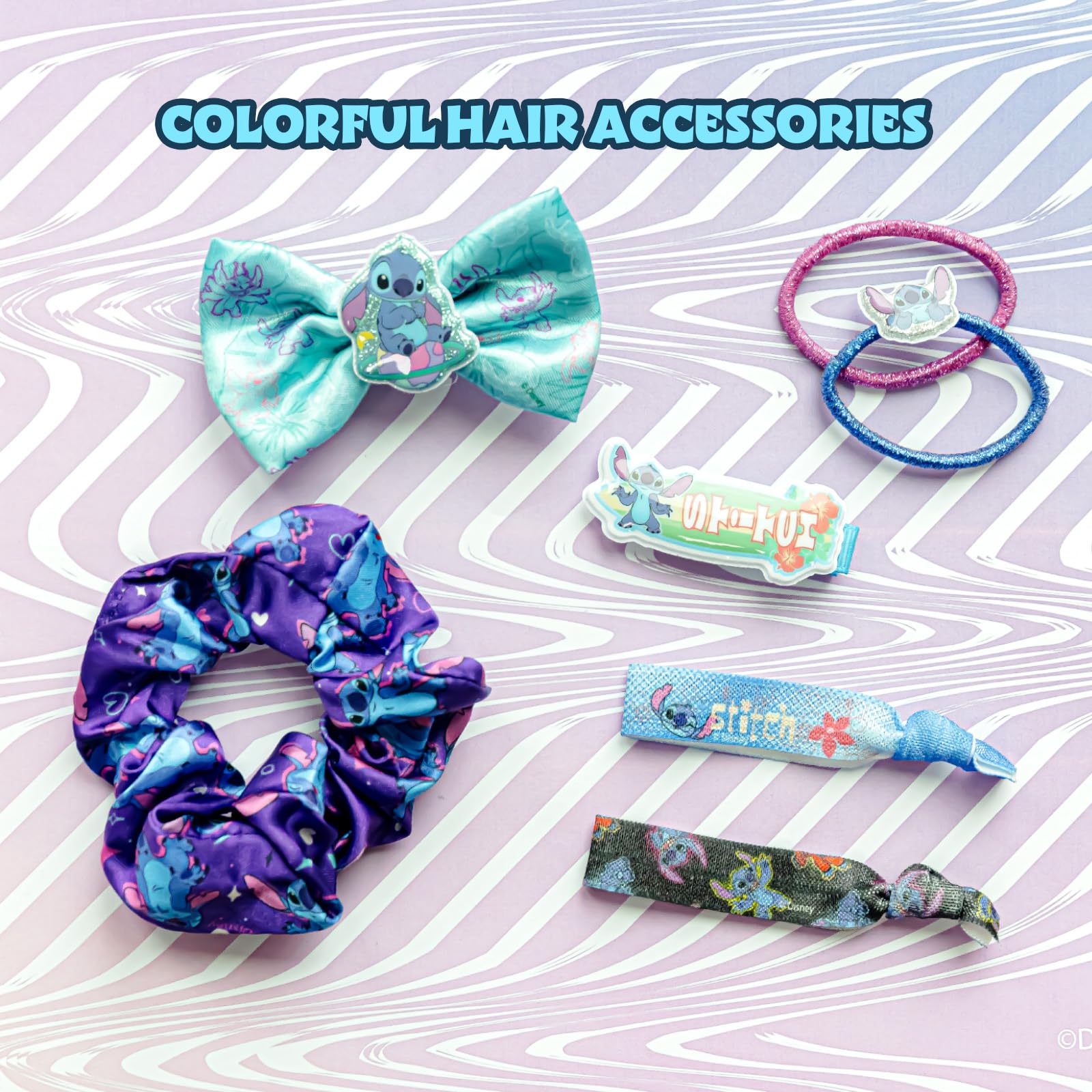 Townley Girl Stitch scrunchie suave para peinados cómodos