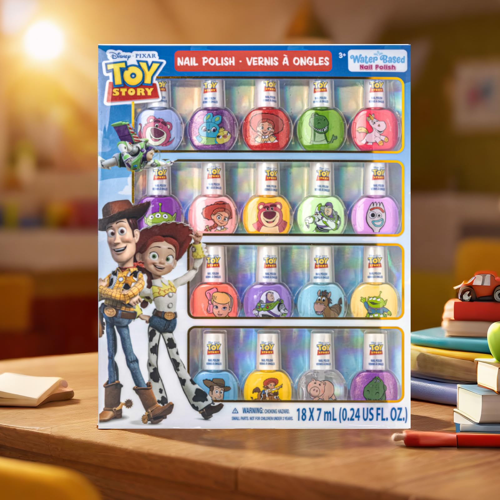 Townley Girl Toy Story: set de 18 colores para múltiples looks.