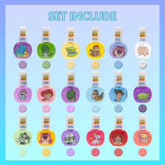 Townley Girl Toy Story: colores opacos y brillantes para manicuras divertidas.