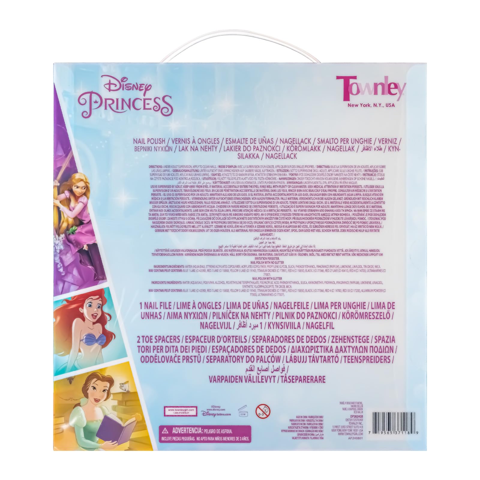 Colores Townley Girl para manos y pies, perfectos para juego diario.