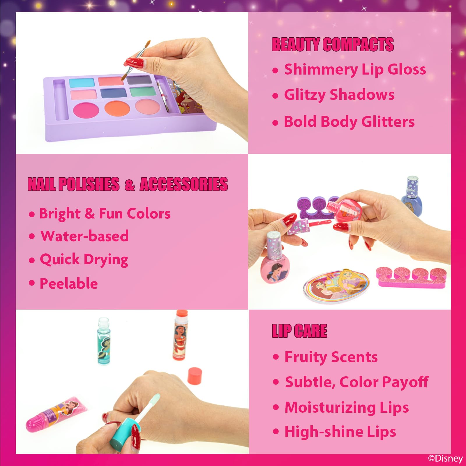 Bálsamos labiales Townley Girl sabor cereza y chicle, hidratación suave.