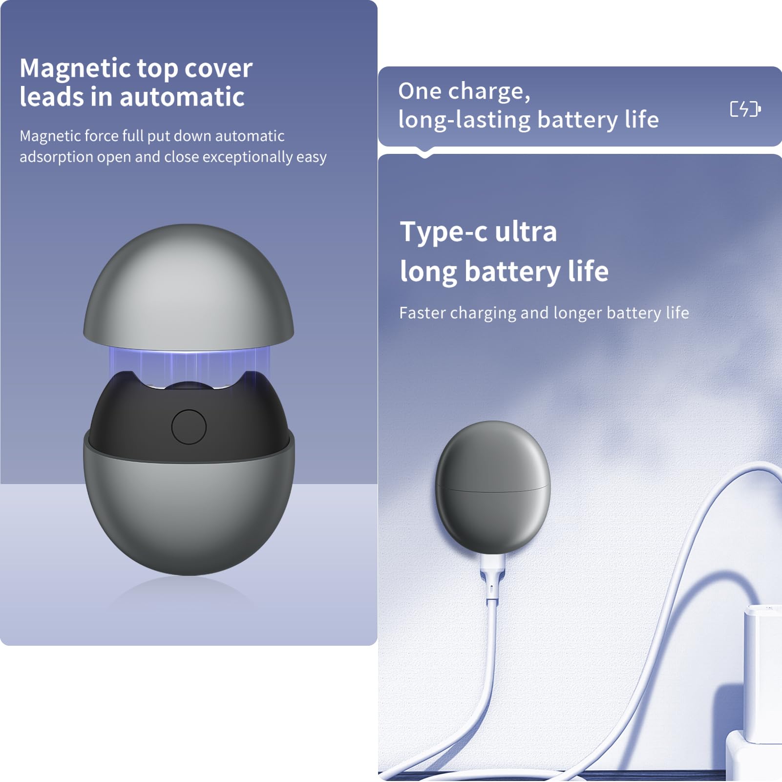 Toxicologist cortauñas eléctrico con recolector integrado para limpieza