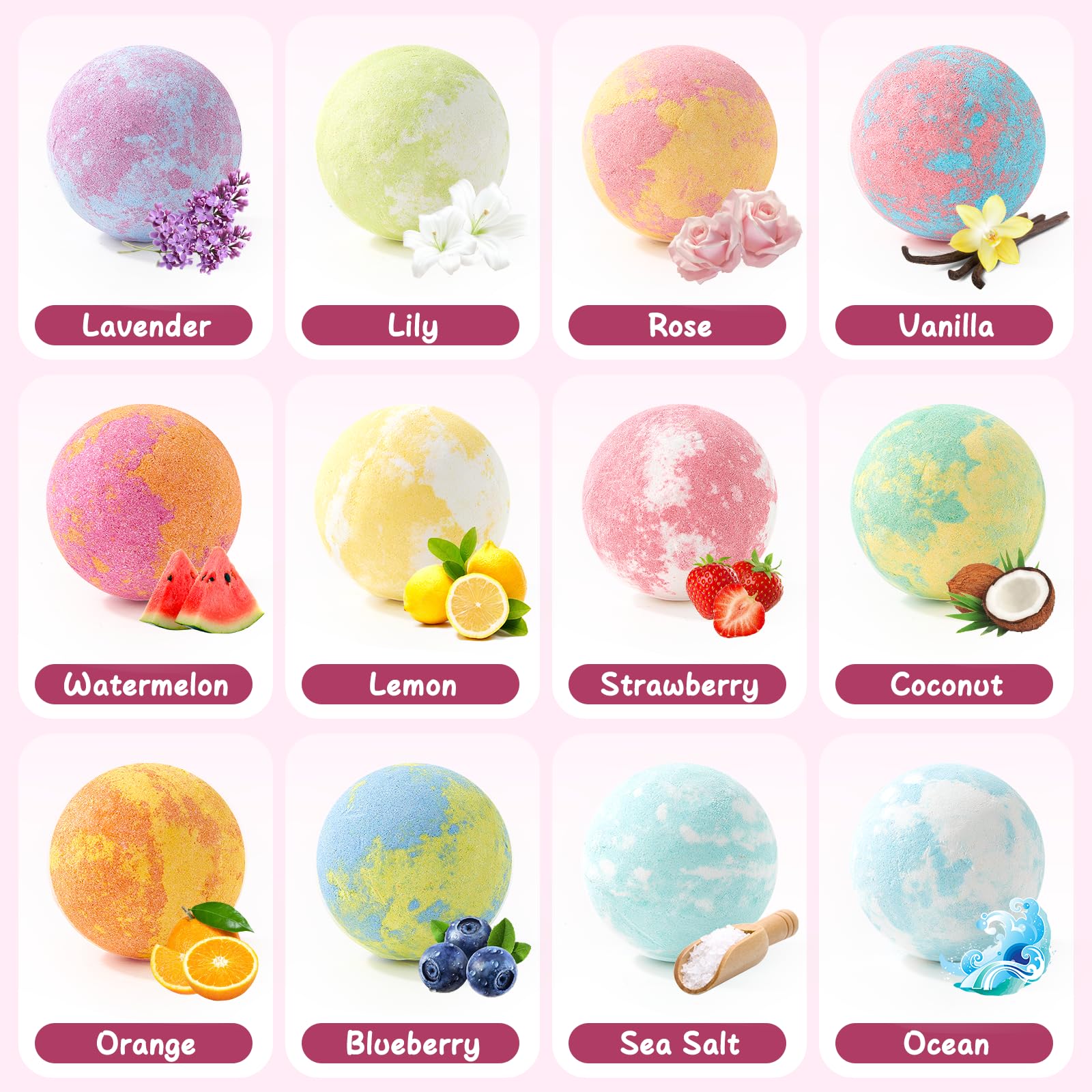 Toylink bombas con fragancias variadas para una experiencia sensorial