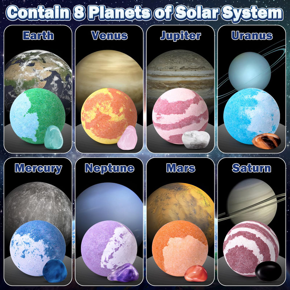 Toylink Galaxy Bombas de Baño cuerdas para collar