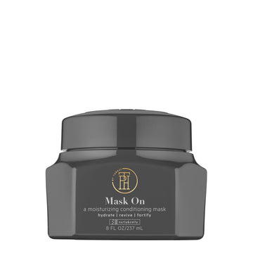 Mascarilla acondicionadora de cabello TPH Taraji en envase 8 oz nutre cabello seco.