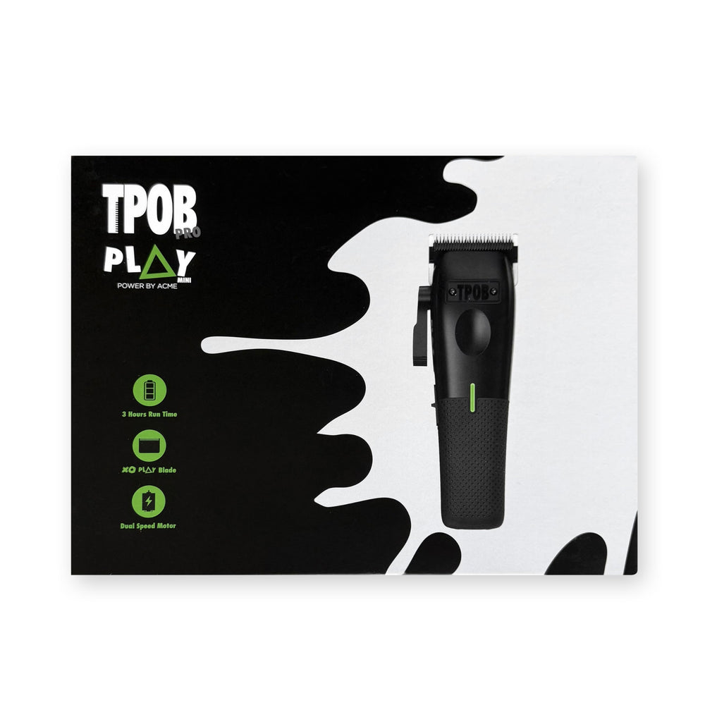 TPOB Mini Play, rendimiento dual 6000-7500 rpm para cortes suaves.