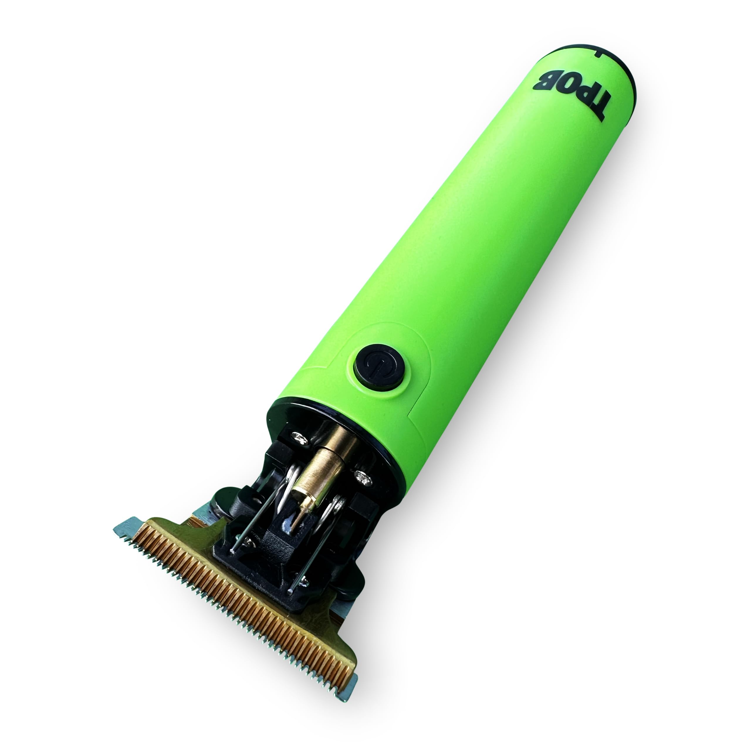 TPOB Ghost Slime trimmer in-use demonstrates professional-grade precision at home.