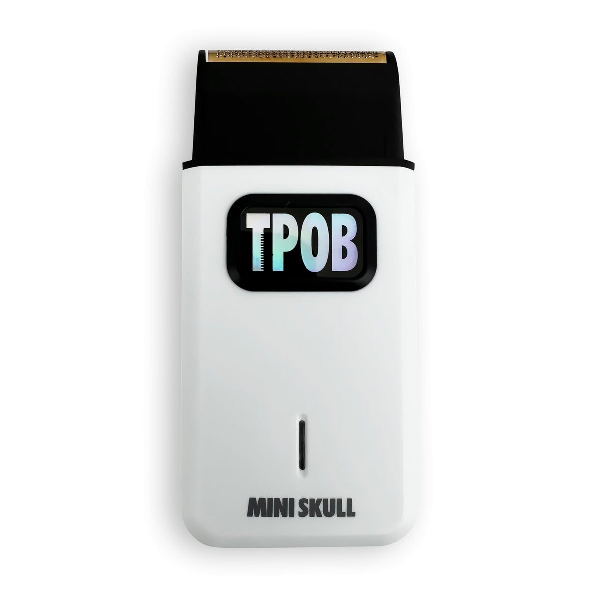Afeitadora Mini Calavera de TPOB, diseño compacto para llevar, afeitado rápido y cómodo.