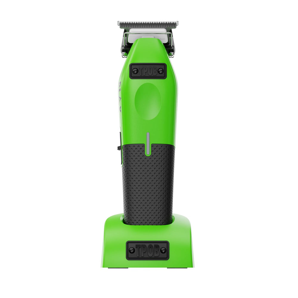 TPOB Play Barber agarres de goma verdes ofrecen mayor control.