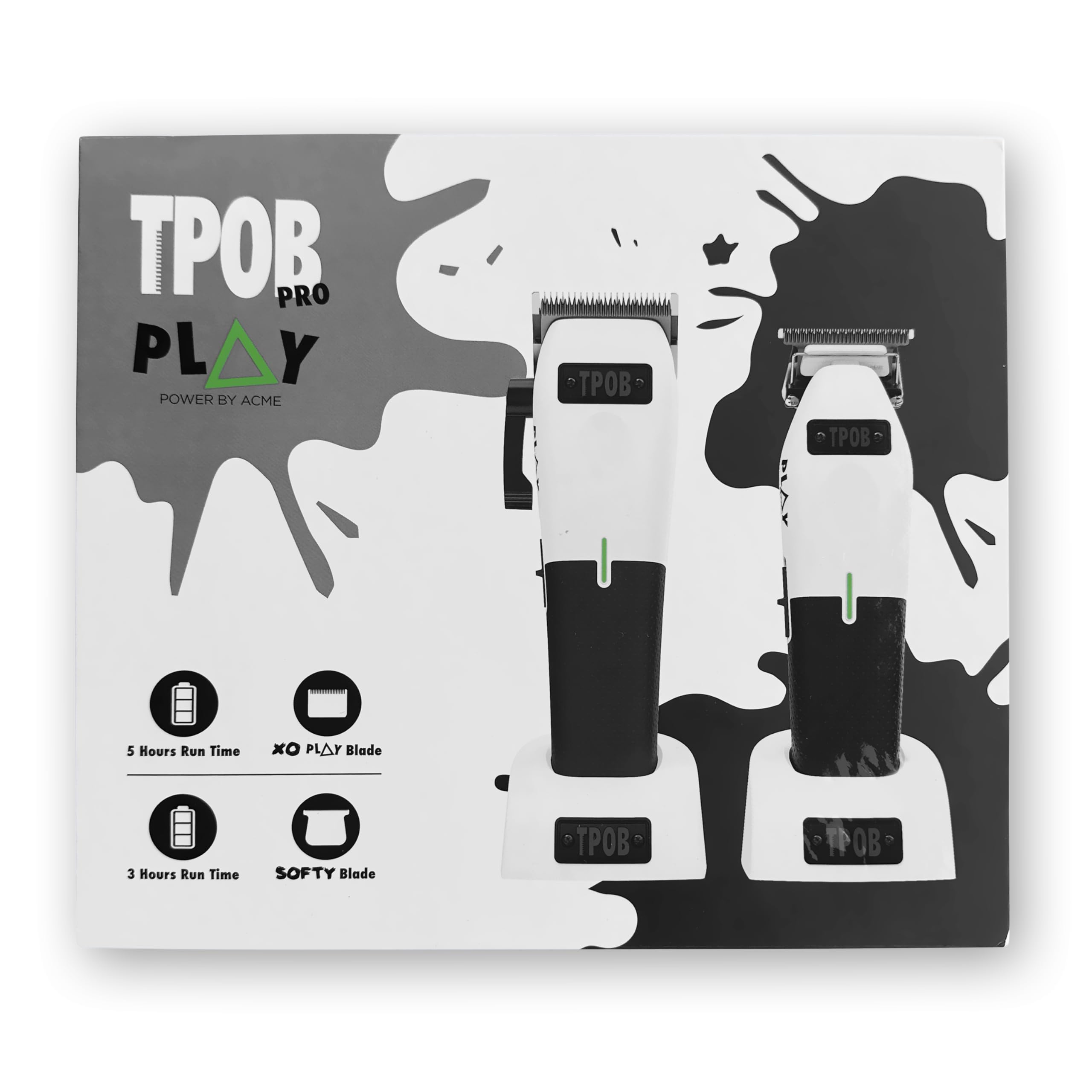 Base de carga incluida para TPOB Play, siempre lista para usar