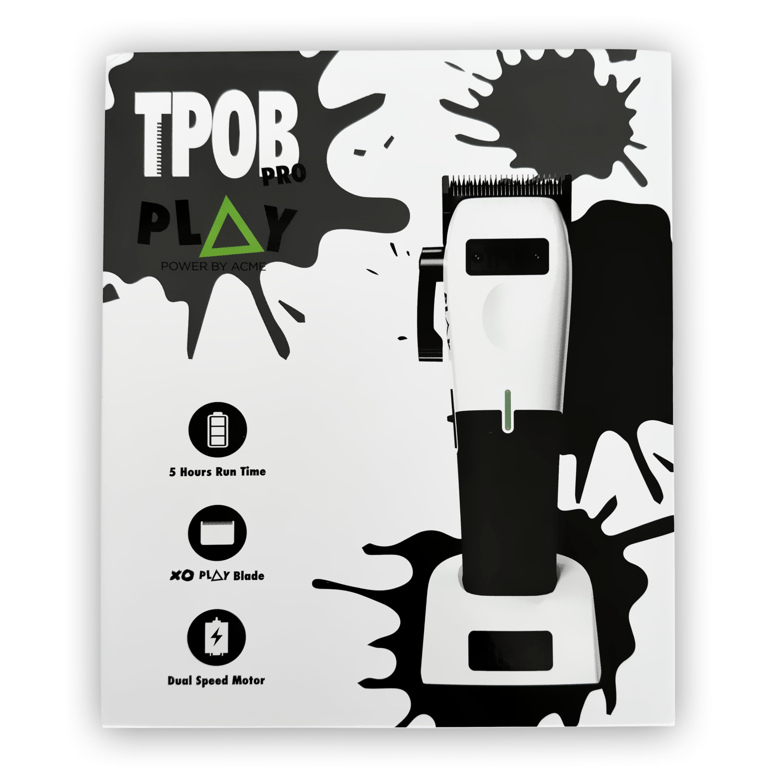 Operación silenciosa del Cortapelos TPOB Play para tranquilidad durante el corte