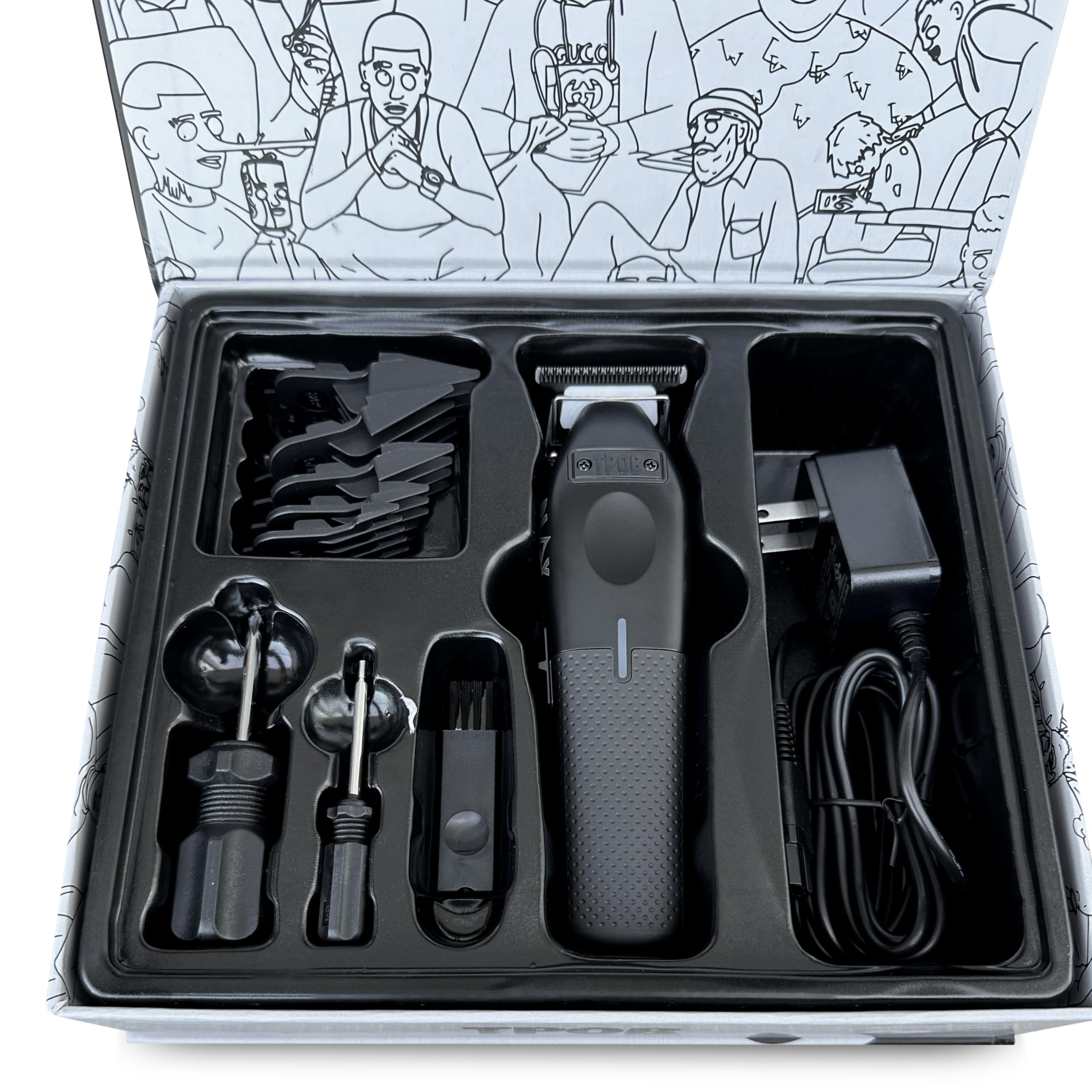 TPOB Play con corte suave a 7000 rpm y motor silencioso.