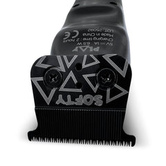 Diseño inalambrico de TPOB Play con mango ergonomico para manejo cómodo.