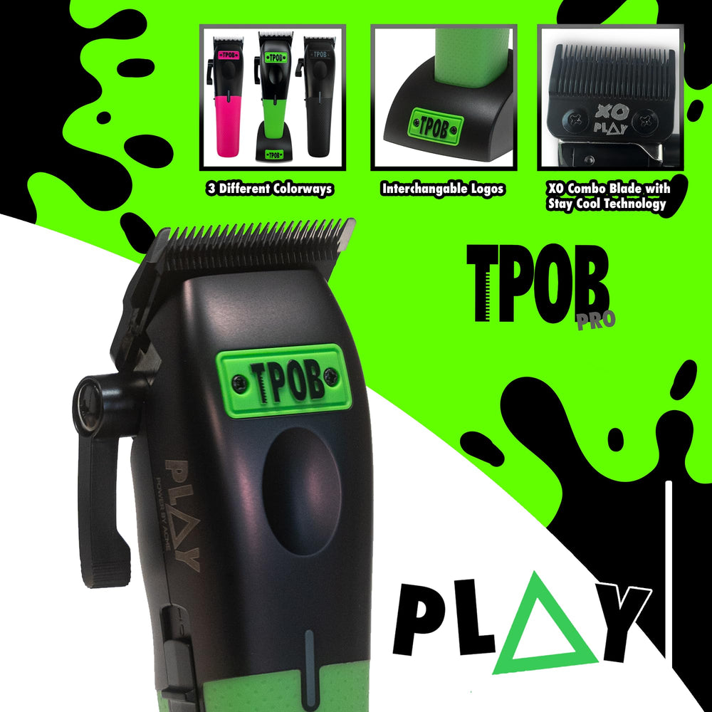 TPOB Play maquinilla, palanca de 5 posiciones para degradados precisos.