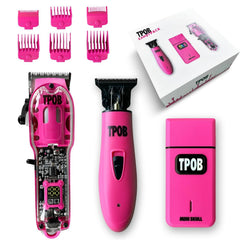 Cortapelos TPOB Slime 2 en rosa mate para cortes precisos.