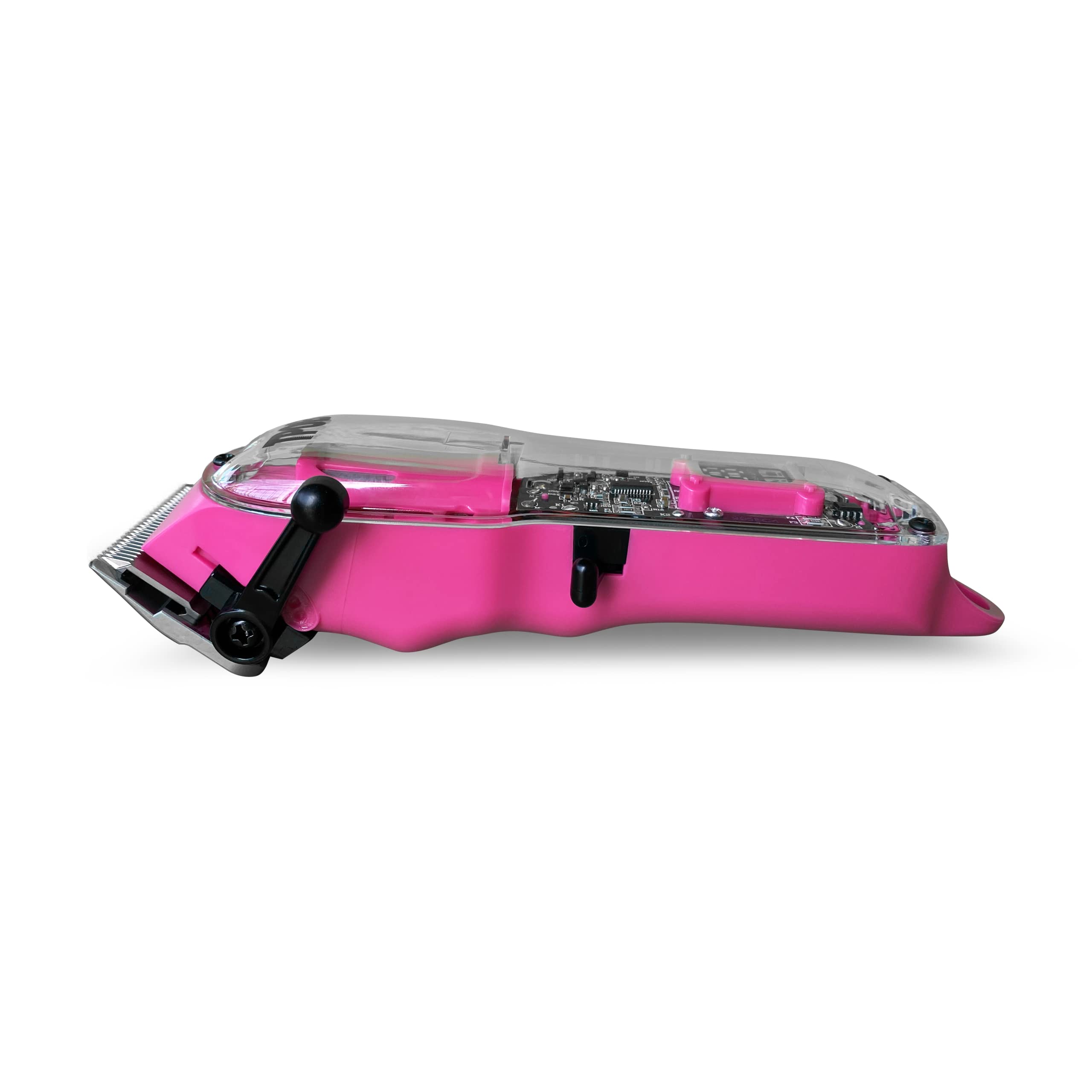 Diseño ergonómico de TPOB Slime 2 en rosa mate.