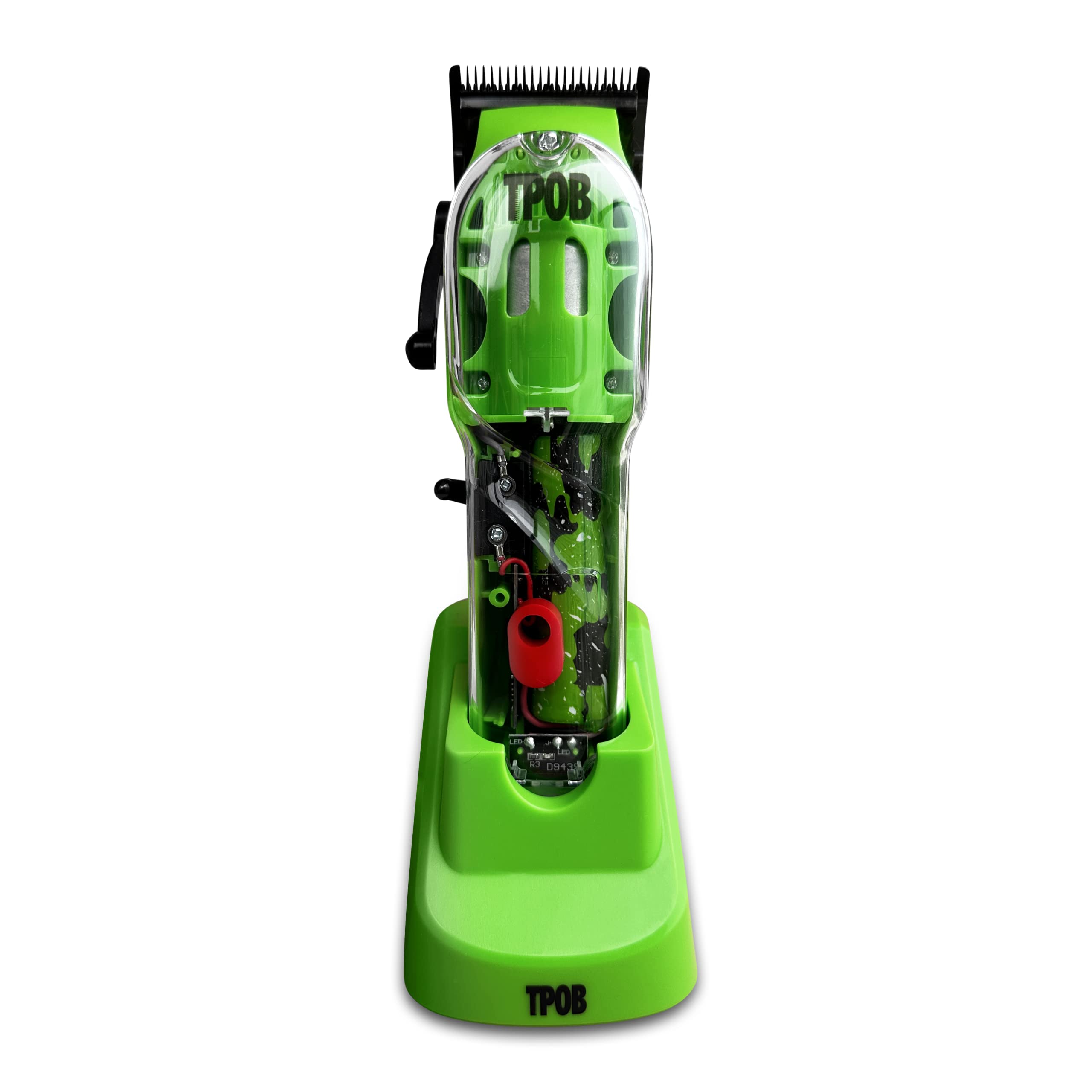 TPOB Slime 2 con estuche verde mate para transporte y protección del recortador