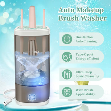 Tpsofy ofrece limpieza profunda de cepillos de maquillaje para piel suave.