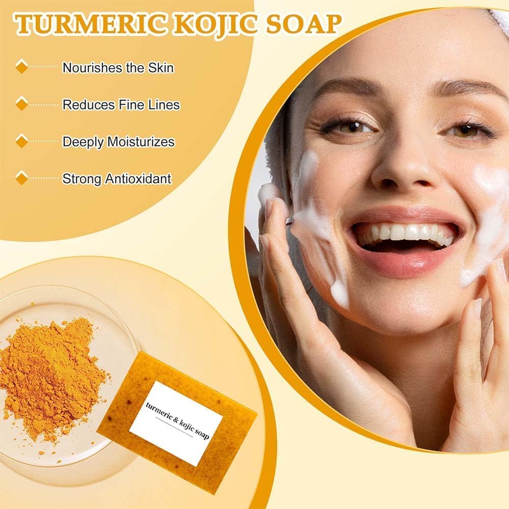 TPTAL espuma limpiadora curcuma, envolvente suave para la piel.