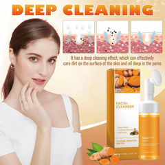 TPTAL jabón curcuma para rostro y cuerpo, limpieza profunda y suave.