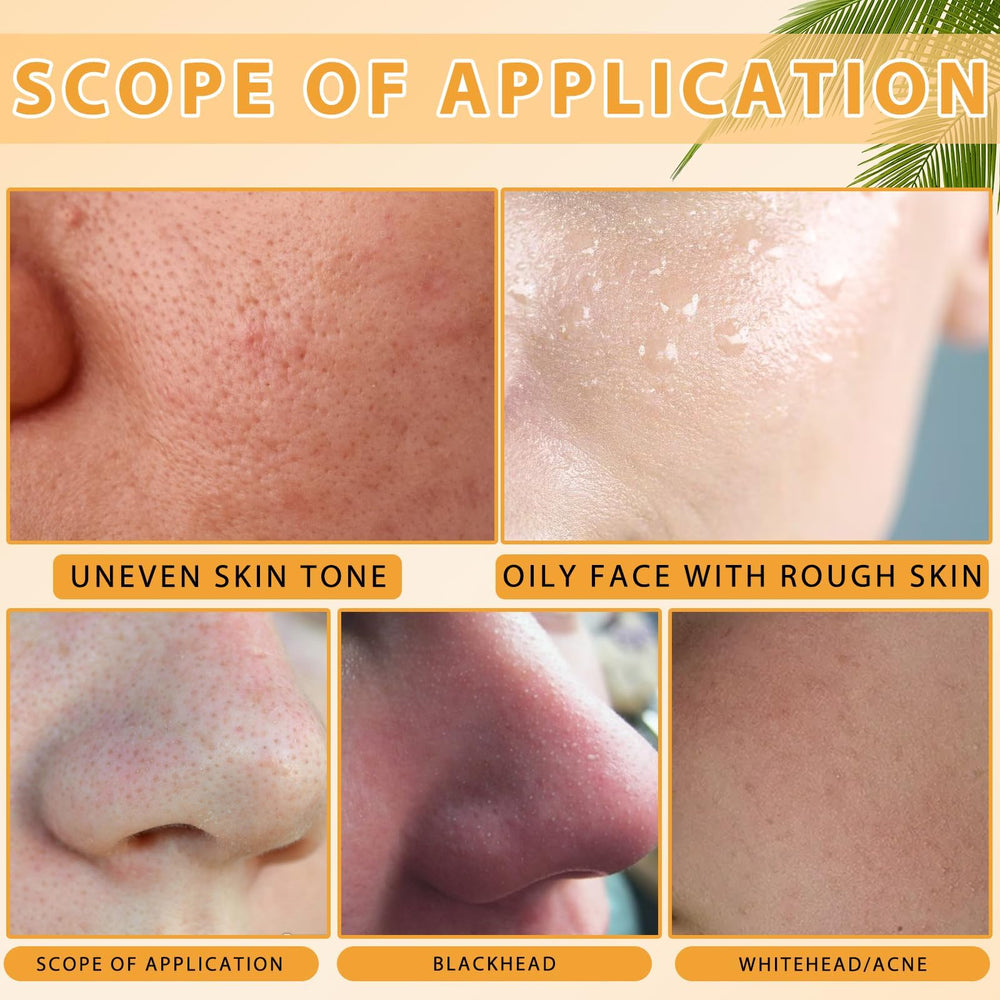 TPTAL cepillo exfoliante para rostro con curcuma, exfolia suave y limpia.