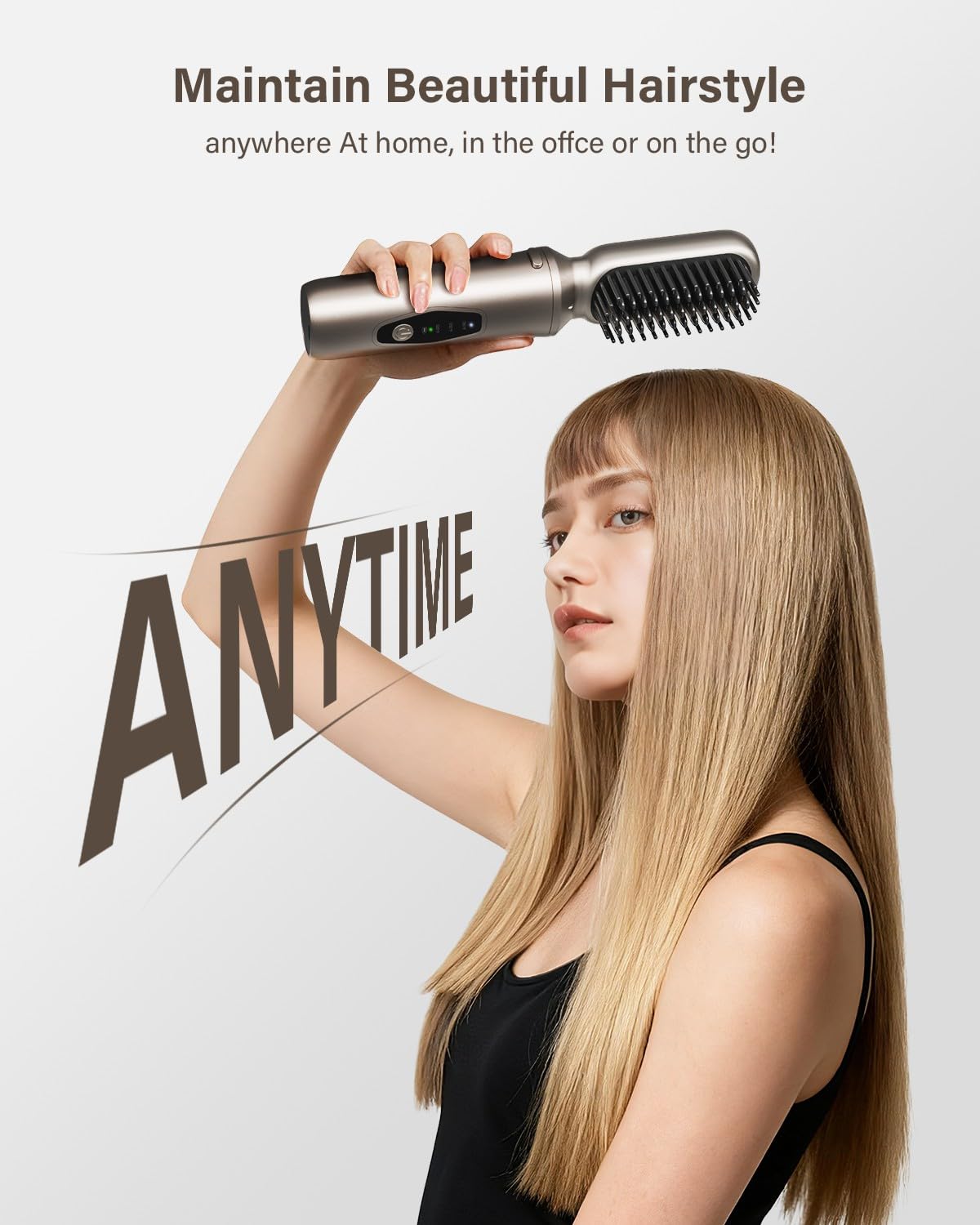 Resultado suave y brillante en el cabello con Tqcir