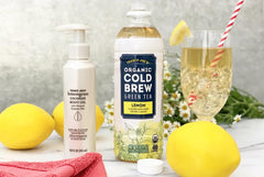 Aceite corporal Trader Joe's hierba limón y coco, ideal para masaje diario